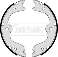 Borg & Beck BBS6343 - Jarrukenkäsarja, seisontajarru inparts.fi