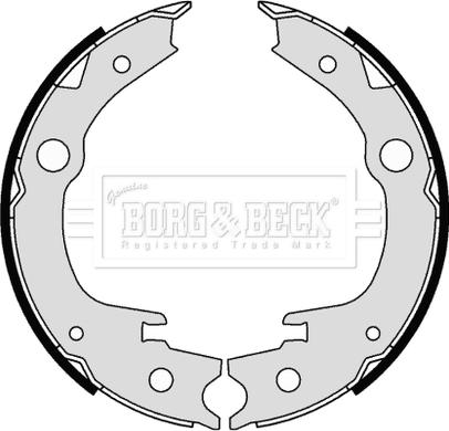 Borg & Beck BBS6342 - Jarrukenkäsarja, seisontajarru inparts.fi