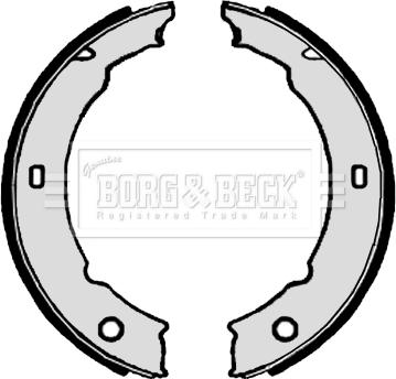 Borg & Beck BBS6306 - Jarrukenkäsarja, seisontajarru inparts.fi