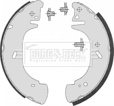 Borg & Beck BBS6325 - Jarrukenkäsarja inparts.fi