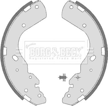 Borg & Beck BBS6323 - Jarrukenkäsarja inparts.fi