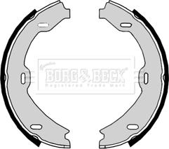 Borg & Beck BBS6372 - Jarrukenkäsarja, seisontajarru inparts.fi