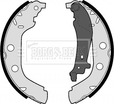 Borg & Beck BBS6255 - Jarrukenkäsarja inparts.fi