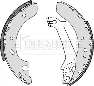 Borg & Beck BBS6251 - Jarrukenkäsarja inparts.fi