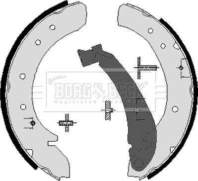 Borg & Beck BBS6206 - Jarrukenkäsarja inparts.fi