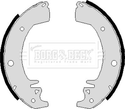 Borg & Beck BBS6208 - Jarrukenkäsarja inparts.fi