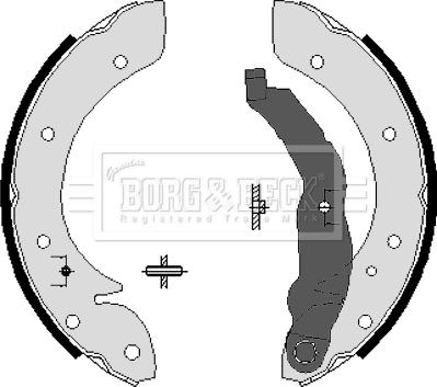 Borg & Beck BBS6207 - Jarrukenkäsarja inparts.fi