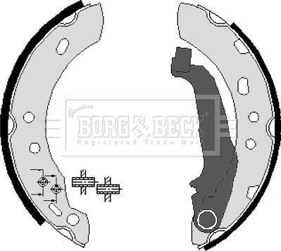 Borg & Beck BBS6210 - Jarrukenkäsarja inparts.fi