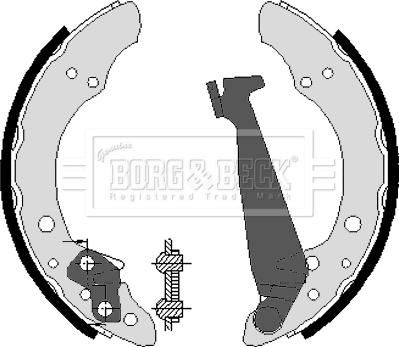 Borg & Beck BBS6213 - Jarrukenkäsarja inparts.fi