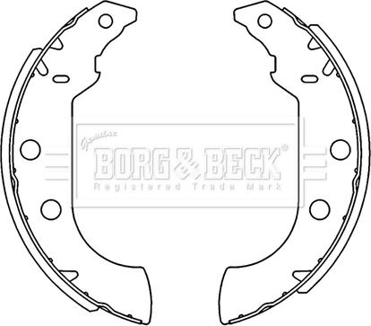 Borg & Beck BBS6231 - Jarrukenkäsarja inparts.fi