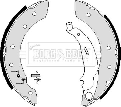 Borg & Beck BBS6233 - Jarrukenkäsarja inparts.fi