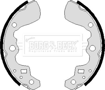 Borg & Beck BBS6237 - Jarrukenkäsarja inparts.fi