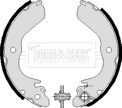 Borg & Beck BBS6228 - Jarrukenkäsarja inparts.fi