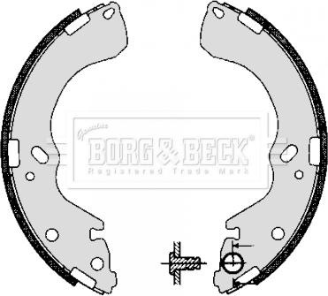 Borg & Beck BBS6277 - Jarrukenkäsarja inparts.fi