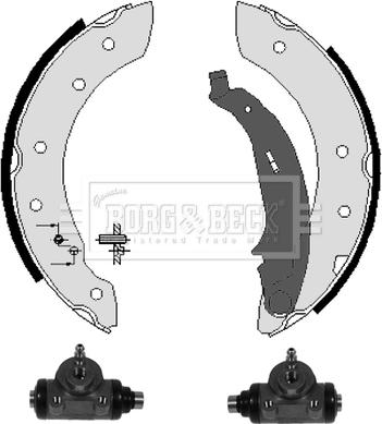 Borg & Beck BBS1055K - Jarrukenkäsarja inparts.fi