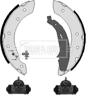 Borg & Beck BBS1039K - Jarrukenkäsarja inparts.fi