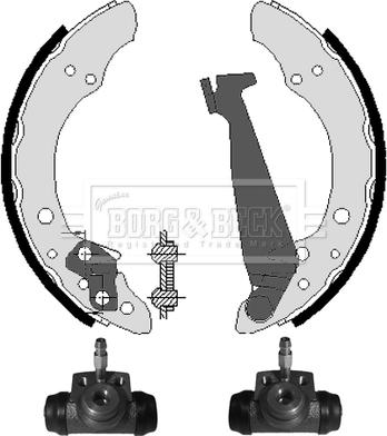 Borg & Beck BBS1026K - Jarrukenkäsarja inparts.fi