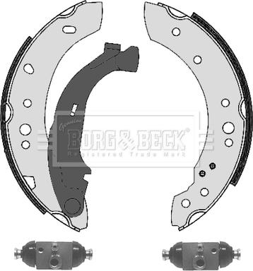 Borg & Beck BBS1071K - Jarrukenkäsarja inparts.fi