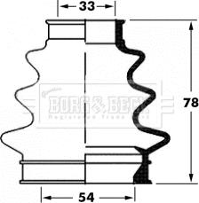 Borg & Beck BCB6065 - Paljekumi, vetoakseli inparts.fi