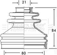 Borg & Beck BCB2598 - Paljekumi, vetoakseli inparts.fi