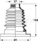 Borg & Beck BCB2802 - Paljekumi, vetoakseli inparts.fi