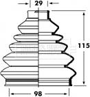 Borg & Beck BCB2354 - Paljekumi, vetoakseli inparts.fi