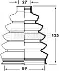 Borg & Beck BCB2358 - Paljekumi, vetoakseli inparts.fi