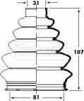 Borg & Beck BCB2357 - Paljekumi, vetoakseli inparts.fi