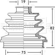 Borg & Beck BCB2260 - Paljekumi, vetoakseli inparts.fi