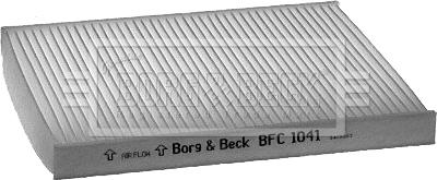 Borg & Beck BFC1041 - Suodatin, sisäilma inparts.fi