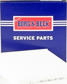 Borg & Beck BFC1051 - Suodatin, sisäilma inparts.fi