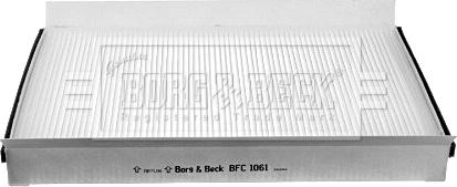 Borg & Beck BFC1061 - Suodatin, sisäilma inparts.fi