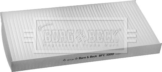 Borg & Beck BFC1000 - Suodatin, sisäilma inparts.fi