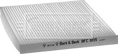 Borg & Beck BFC1015 - Suodatin, sisäilma inparts.fi