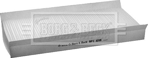 Borg & Beck BFC1016 - Suodatin, sisäilma inparts.fi