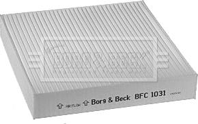 Borg & Beck BFC1031 - Suodatin, sisäilma inparts.fi