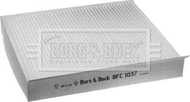 Borg & Beck BFC1037 - Suodatin, sisäilma inparts.fi