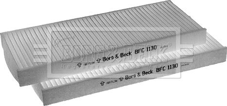 Borg & Beck BFC1130 - Suodatin, sisäilma inparts.fi