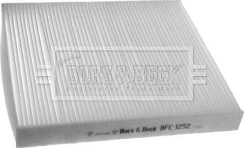 Borg & Beck BFC1252 - Suodatin, sisäilma inparts.fi