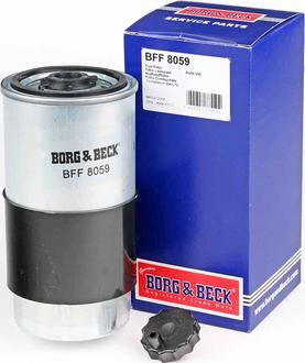 Borg & Beck BFF8059 - Polttoainesuodatin inparts.fi