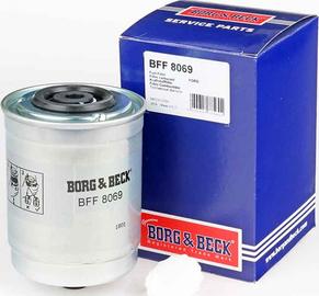 Borg & Beck BFF8069 - Polttoainesuodatin inparts.fi