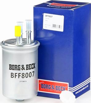 Borg & Beck BFF8007 - Polttoainesuodatin inparts.fi