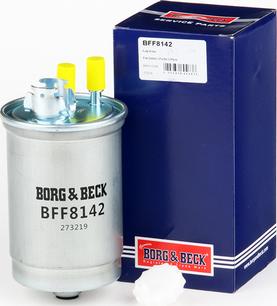 Borg & Beck BFF8142 - Polttoainesuodatin inparts.fi