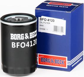 Borg & Beck BFO4120 - Öljynsuodatin inparts.fi