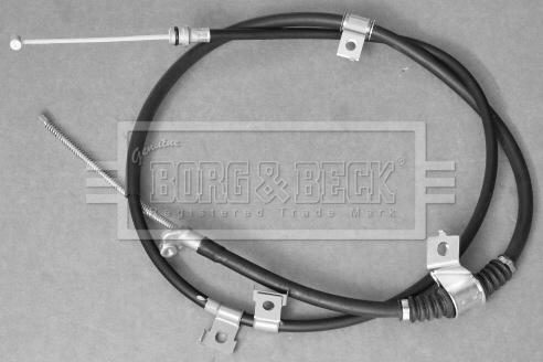 Borg & Beck BKB3554 - Vaijeri, seisontajarru inparts.fi