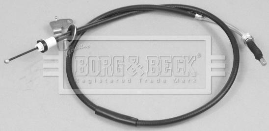 Borg & Beck BKB2550 - Vaijeri, seisontajarru inparts.fi