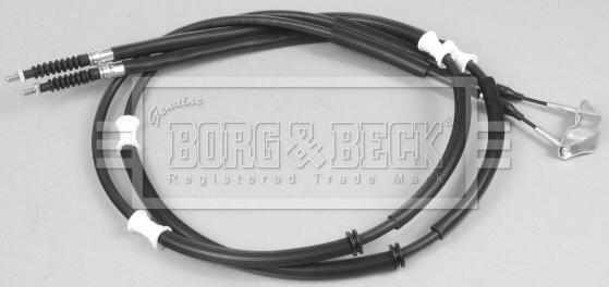 Borg & Beck BKB2584 - Vaijeri, seisontajarru inparts.fi