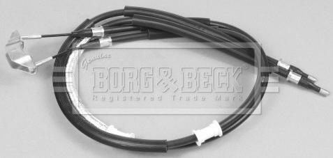 Borg & Beck BKB2588 - Vaijeri, seisontajarru inparts.fi