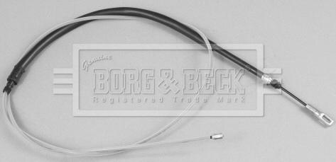 Borg & Beck BKB2396 - Vaijeri, seisontajarru inparts.fi