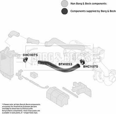 Borg & Beck BTH1053 - Ahdinletku inparts.fi